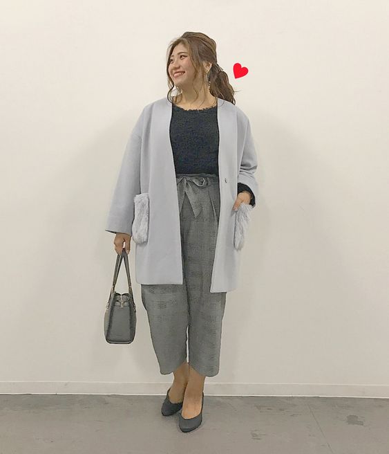 胖女穿搭　肉肉女穿搭